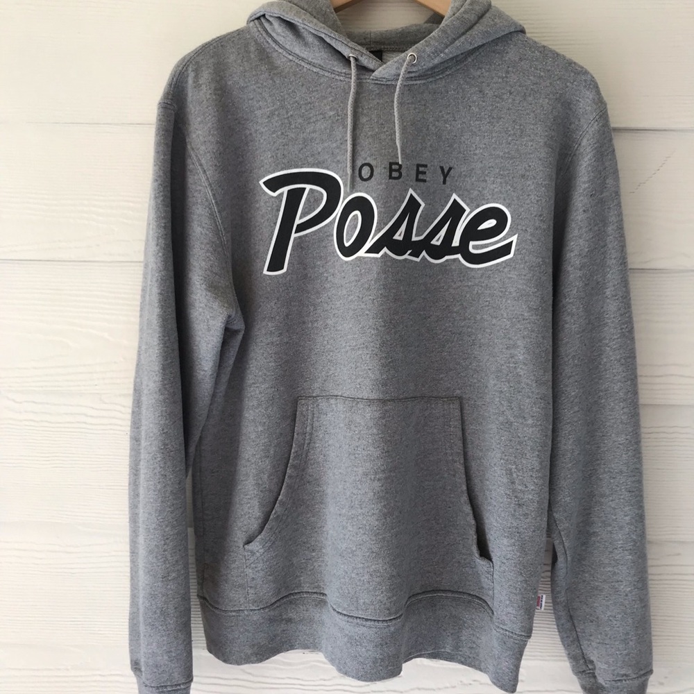 OBEY Gray Hoodie